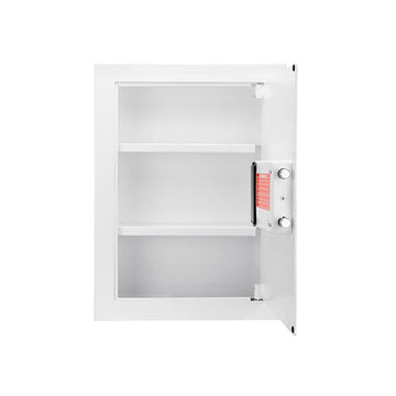 Barska Biometric Wall Safe White AX13030